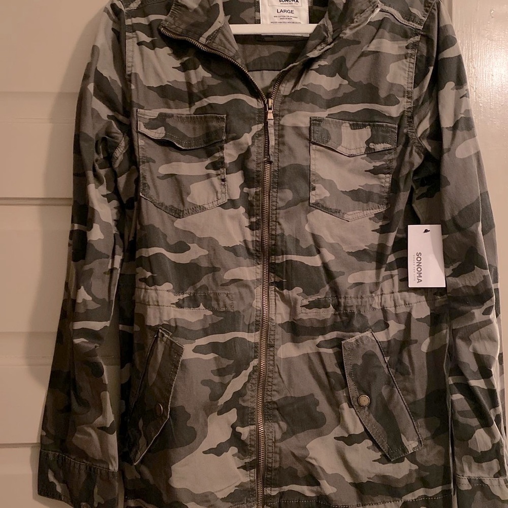 Brand new Camo jacket!
